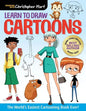 Learn to Draw Cartoons: The World's Easiest Cartooning Book Ever! - Easy How to Draw Cartoon Characters and Animals Step by Step for Kids and Adults - Paperback