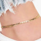 Barzel 18K Gold Plating Mariner Anklet