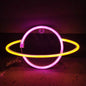 Battery USB LED Neon Light Wall Signs Night Home Decor