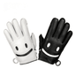 BAUVIRT™ Clown Face/Smiley Face Deers Leather Vintage Motorcycle Gloves
