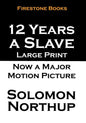 12 Years a Slave: Large Print - Paperback