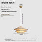 Japanese Chandelier with Warm Light