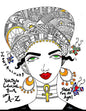 Lora Reina's Alphabet of Hair Styles Coloring Book - Paperback