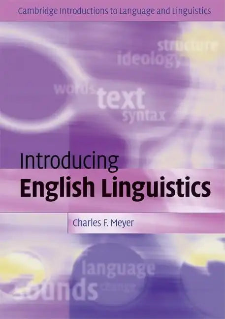 Introducing English Linguistics - Paperback