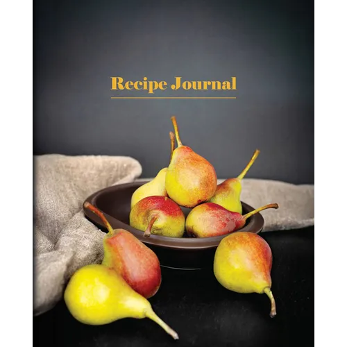 Recipe Journal - Bowl of Pears - Hardcover