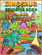 Dinosaur Coloring Book for Kids Ages 3-6: Jumbo Kids Coloring Book With Dinosaur Facts, 100 pages, 8.5x11 - Paperback