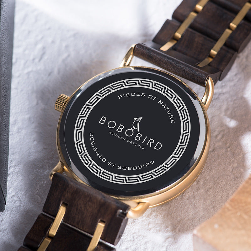 BOBO BIRD Wooden Watch T34 For Men