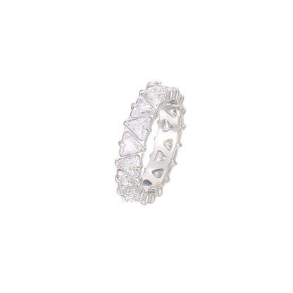 Fashionable Colorful Zircon Ring For Women
