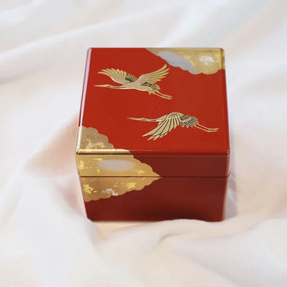 Japanese Yamanaka Lacquerware Jewelry Box – Small Bracelet & Ring Storage