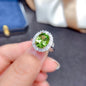 Natural Peridot Ring Peridot Necklace Pendant Peridot Earrings