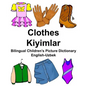 English-Uzbek Clothes/Kiyimlar Bilingual Children's Picture Dictionary - Paperback
