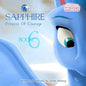 Pegasus Princesses Volume 6: Sapphire Princess of Courage - Paperback