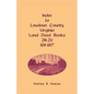 Index to Loudoun County, Virginia Land Deed Books, 2n-2u, 1811-1817 - Paperback