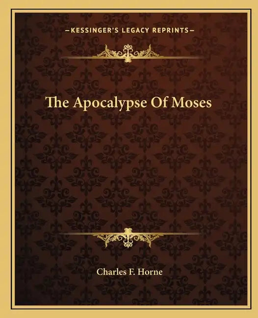 The Apocalypse Of Moses - Paperback