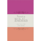Biblia Rvr 1960 Letra Grande Tamaño Manual Tricolor Fucsia Crema Melón Con Cierre E Índice (Bible Rvr 1960 Large Print Handsize Leatherlike Tricolor F - Leather