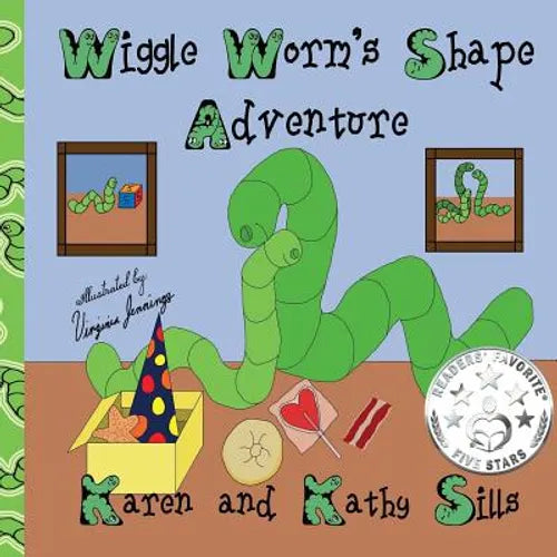 Wiggle Worm's Shape Adventures - Paperback