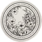 Round Nordic Living Room Coffee Table Mat