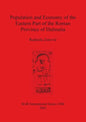 Population and Economy of the Eastern Part of the Roman Province of Dalmatia - Paperback