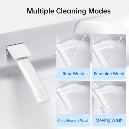 Modern integrated Smart toilet, Auto Open/Close lid, temperature heating seat...