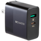 BCMASTER 2-Port Wall Charger 30W USB-C PD and 18W USB-A