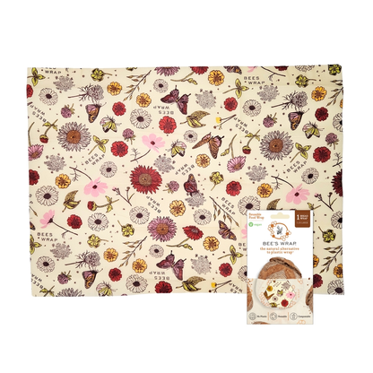 Bee's Wrap Food Wrap - Meadow Magic Bread Wrap