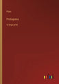 Protagoras: in large print - Paperback
