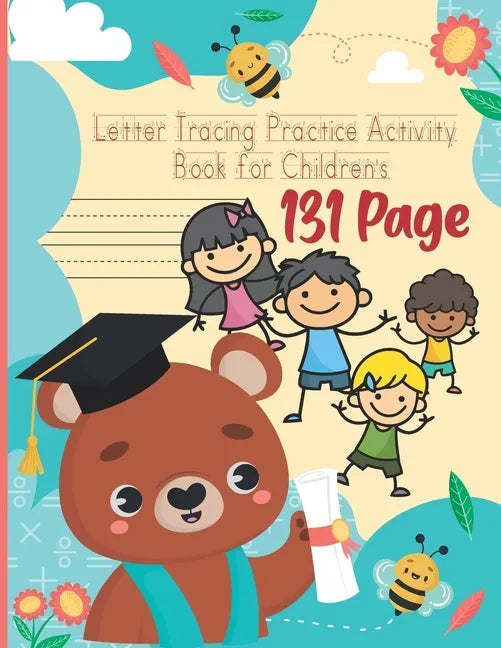 Letter Tracing Practice Activity Book for Children's: Writing Pages for Children's Kids, Kindergarten, Toddlers, Preschoolers Activity Books, Children - Paperback