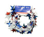 Patriotic Stars Garland Red White and Blue