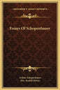 Essays of Schopenhauer - Hardcover