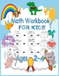 Math Workbook for kids Ages 2-4: Preschool mathematics book with numbers tracking and matching activities with pictures, animals and coloring book and - Paperback