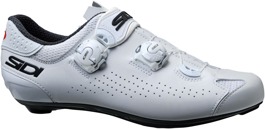SIDI Genius 10  Road Shoes - Men's White/White 47