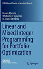 Linear and Mixed Integer Programming for Portfolio Optimization - Hardcover