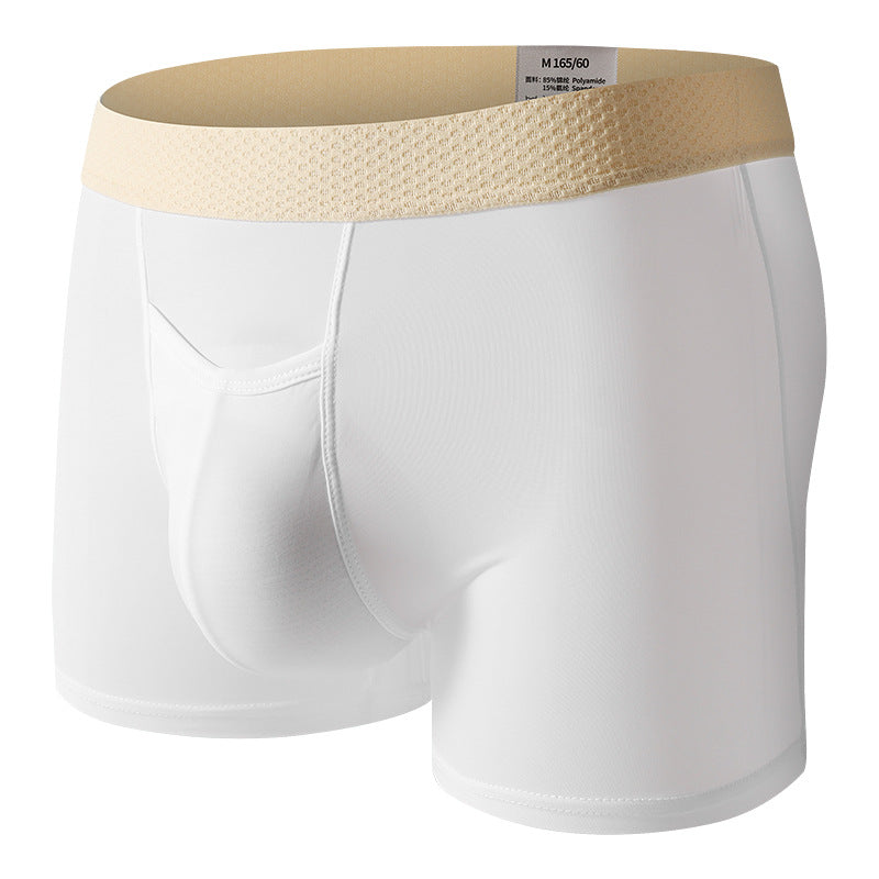 Mens Quick-Drying Ice-Silk Breathable Ultra-Thin Slim-Fit Shorts For Sports