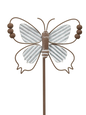 Corrugated Metal Butterfly Garden Stake -