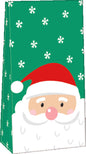 Paper Small Treat Sacks - Set of 10 - Santa
