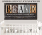 Be Brave Be Strong - Canvas