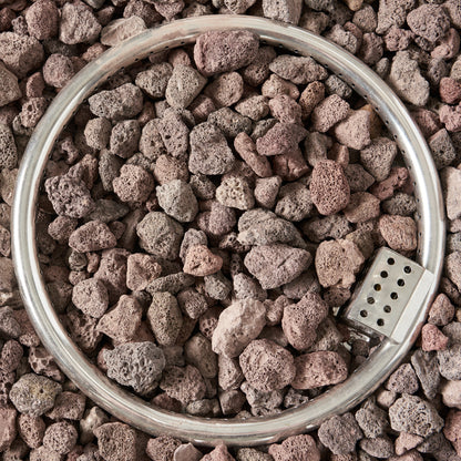 Modern Iron Propane Fire Pit, 32' Round, 40,000 BTU, Dark Grey Finish
