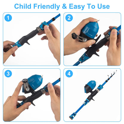 GBruno Kids Fishing Pole Set