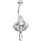 Clear Gem Eclectic Beauty Belly Ring