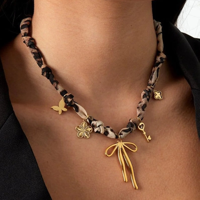 Stainless Steel Necklace And Bracelet For Women