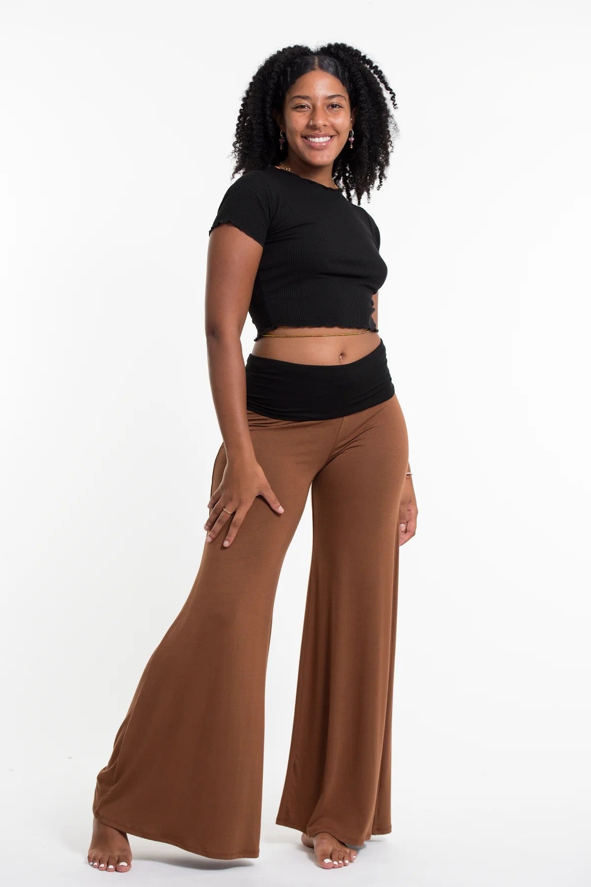 Womens Casual Wide-leg Pants For Sports And Leisure