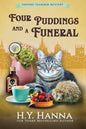 Four Puddings and a Funeral (LARGE PRINT): Oxford Tearoom Mysteries - Book 6 - Paperback