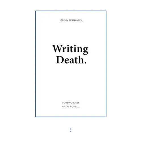 Writing Death - Paperback
