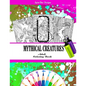 Mythical Creatures Fantasy Adult Coloring Book: Dragons, Fairies and other Fantasy Line Art Creatures - Paperback