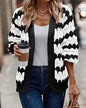 Loose Twisted Knitted Winter Sweater Coat