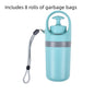 Portable Lightweight Dog Pooper Scooper With Built-in Poop Bag Dispenser Eight-claw Shovel For Pet Toilet Picker Pet Products