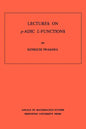 Lectures on p-ADIC L-Functions - Paperback