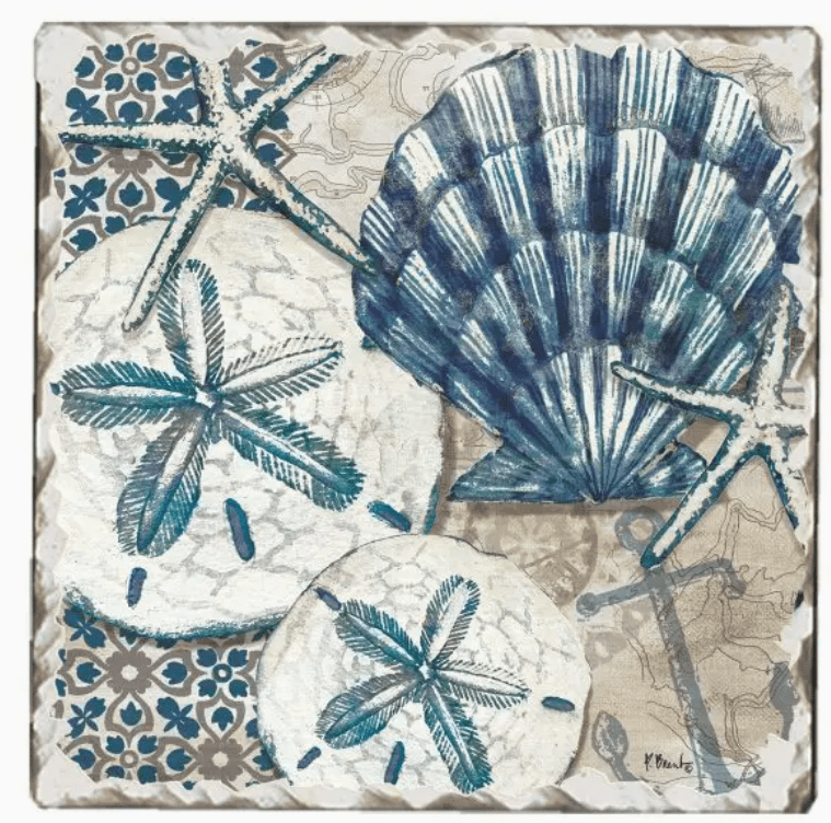 Beach Vibes Assorted Single Coasters