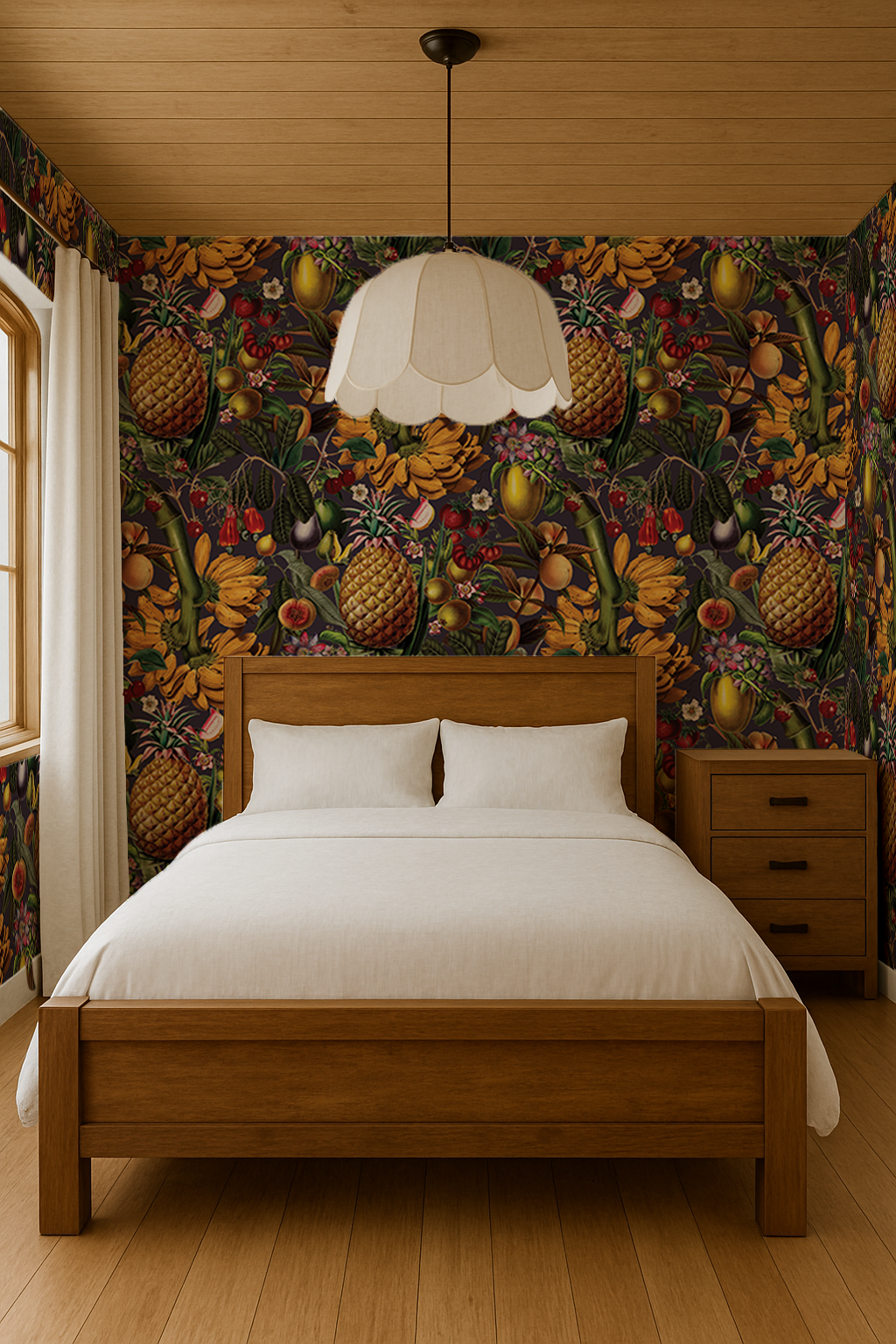Juicy Fruit Wallpaper, plum