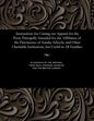 Instructions for Cutting Out Apparel for the Poor; Principally Intended for the Affiftance of the Patronesses of Sunday Schools, and Other Charitable - Paperback